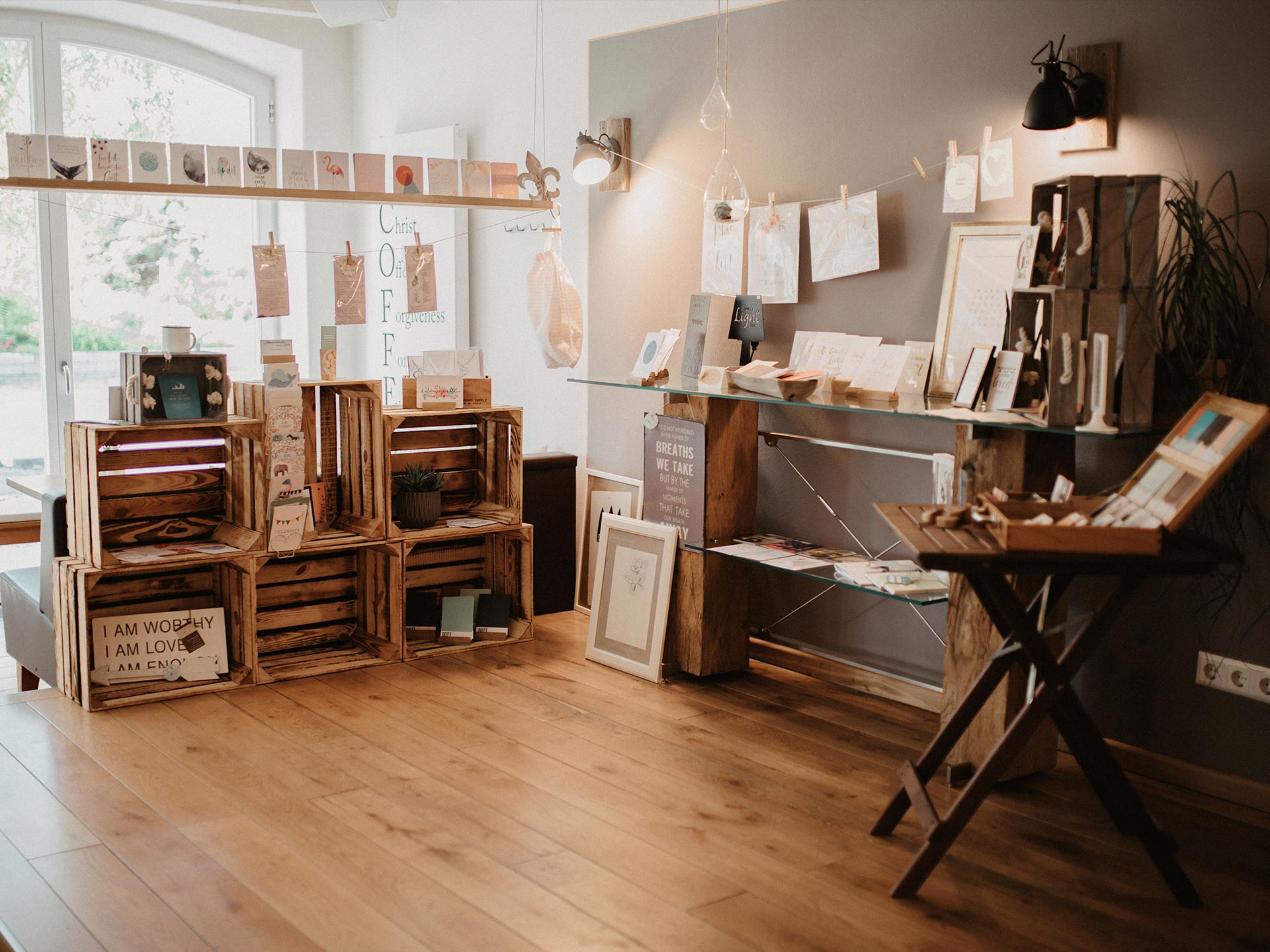 Shop im Hofcafé Lauben